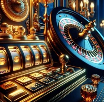 Slot game reels displayed on a smartphone screen for online casino play